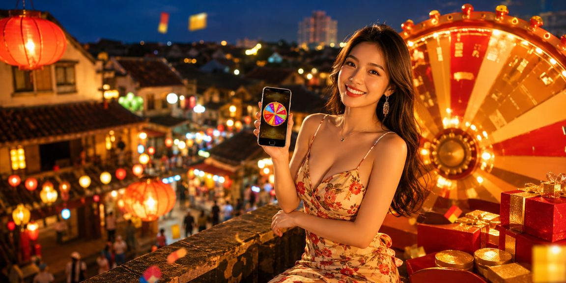 Không khí giải trí về đêm tại Hội An kết hợp trải nghiệm roulette trực tuyến qua điện thoại